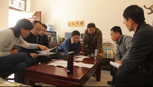 中國生物蘭州公司進行精準(zhǔn)扶貧項目驗收工作